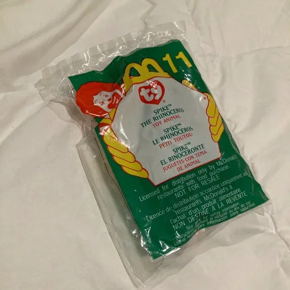 Spike the Rhino (#11) 2000 McDonald’s Beanie Baby
